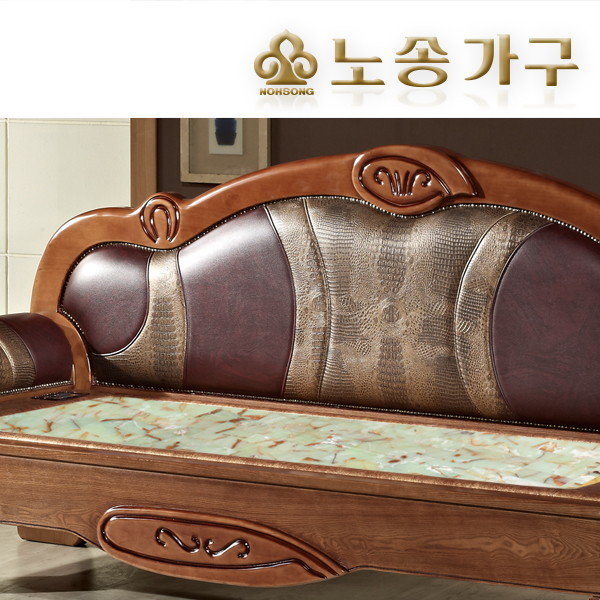 노송가구 나예 연옥 돌침대형 돌소파 싱글 S