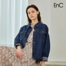이앤씨(ENC) EnC 셔츠형 데님 자켓 ENBJ21301A