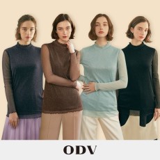하프클럽/ODV 22SS 오디브 메탈 티블라우스 4종