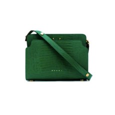 MARNI 마르니 trunk reverse Shoulder Bag In Lizard Print Calf Skin