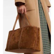 Loro Piana 로로피아나 Carry Everything 미디움 스웨이드 토트 103966